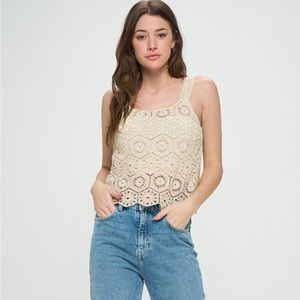 Crochet tank top